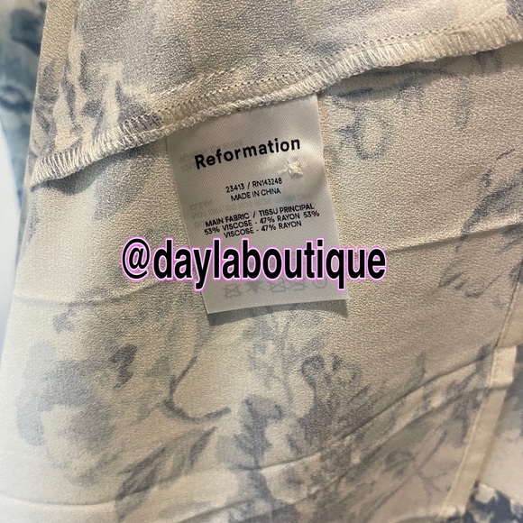 New-❤️Reformation Gavin Dress Teacup - Picture 7 of 7